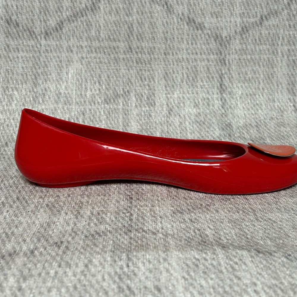 Oka-B Red Orange Eco Friendly Ballet Flats Comfort Shoes US 7.5-8 EU 38 - Picture 5 of 8